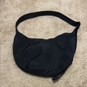 Baggu black crescent bag